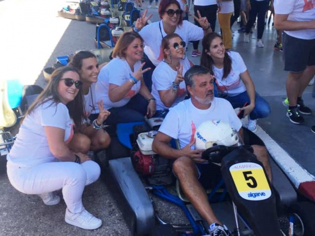 Día en familia en los karts