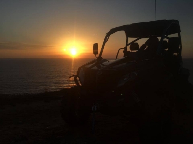 Atardecer en excursión de buggy