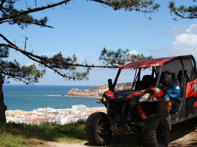 Panorámicas desde el norle de Nazaré
