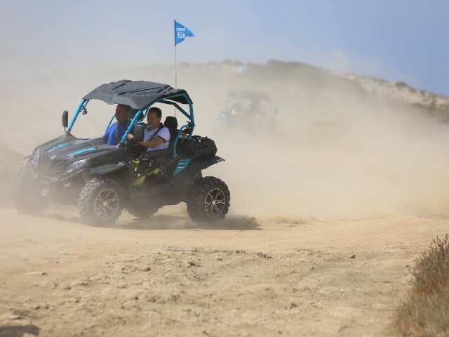 Paseo en buggy en Nazaré