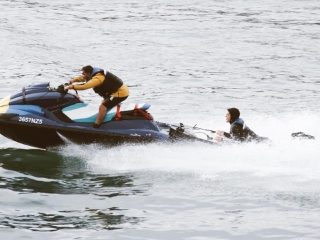 Paseo en jetski sled por el Cañón de Nazaré, 1 h