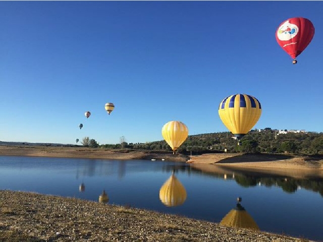 Vuelo en globo en Lago de Alqueva, niños 1 hora