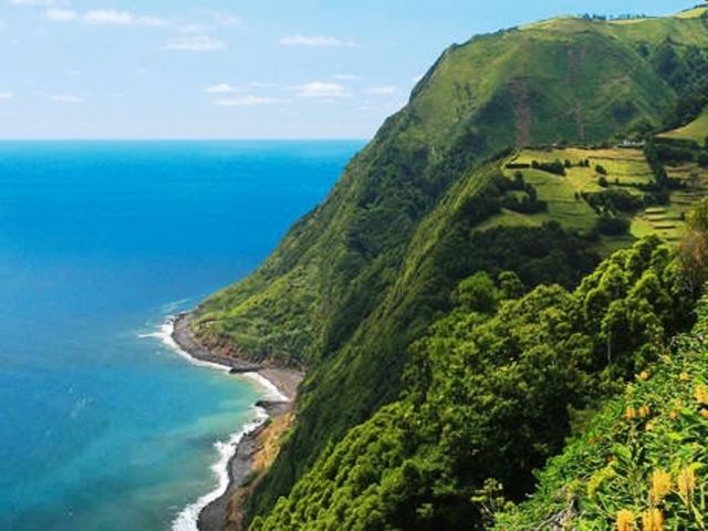 Los paisajes costeros de Achada