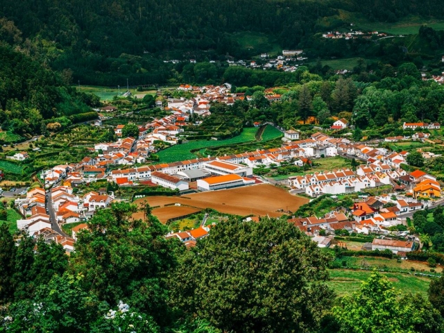 Furnas desde el aire
