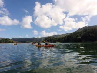 Ruta en Piragua por Furnas con transporle 3h