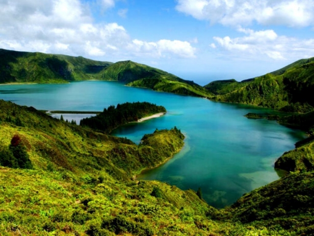 Vistas de la Lagoa do Fogo