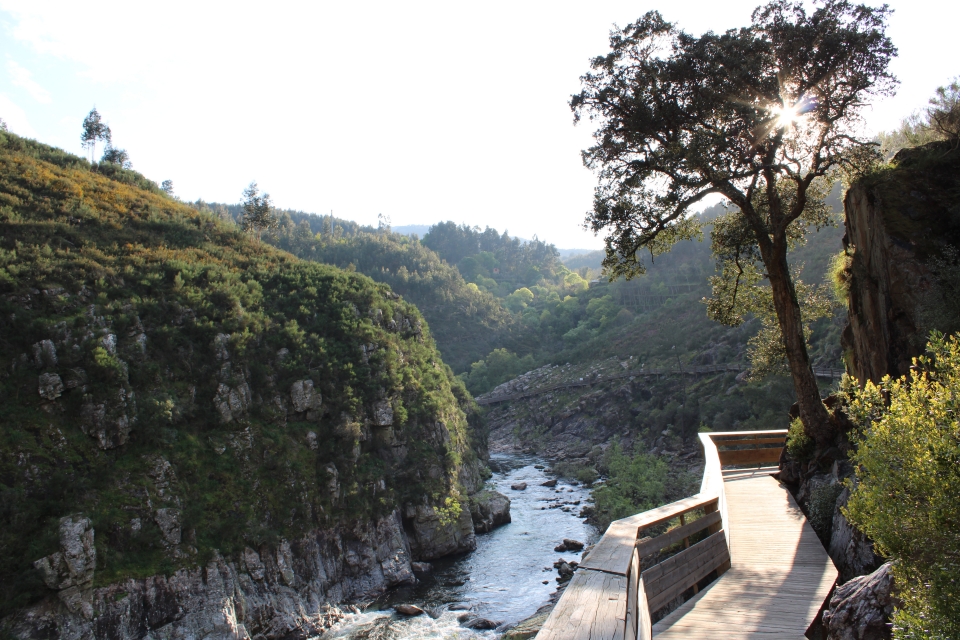  Todo listo para iniciar la ruta por Arouca 