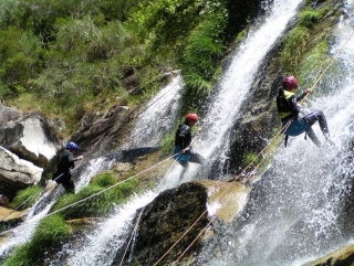 Barranquismo fácil en Ribeira do Fontão y fotos 3h