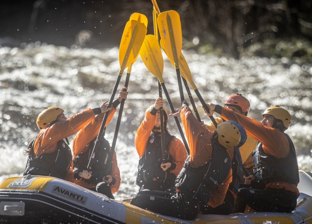  Rafting en el río Paiva en Arouca (Oporto) 