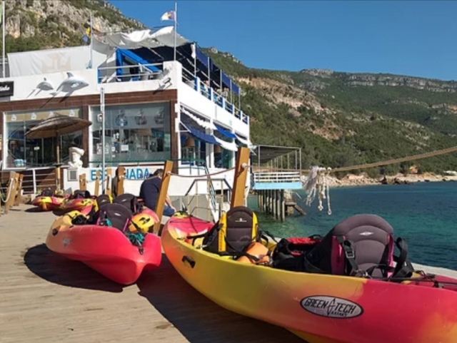 Renta de kayaks en Arrábida