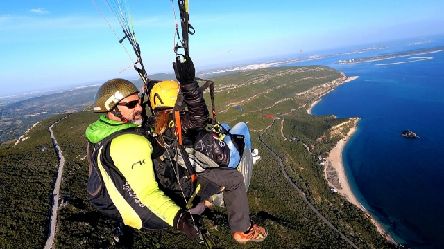 Disfrutando de las vistas