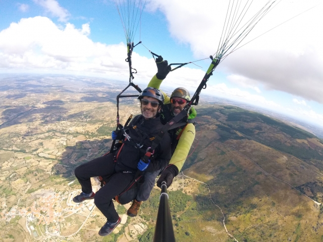 Sierra de la Estrella en parapenle