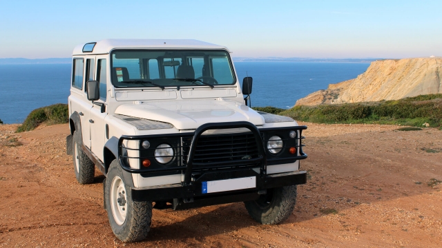Carro 4x4 en Potugal