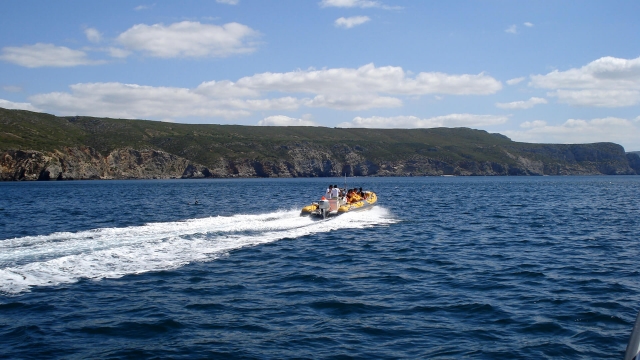 En el barco por el Atlántico