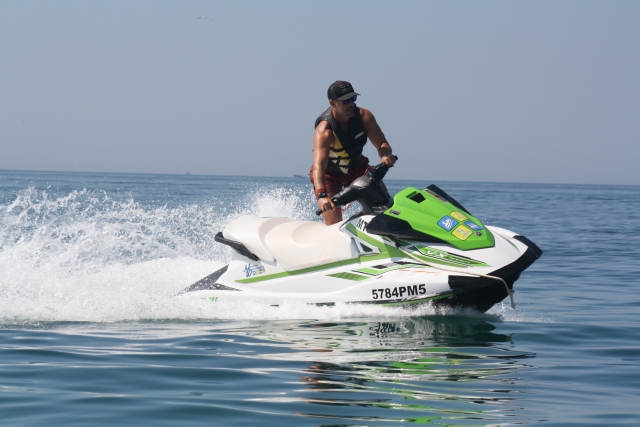 a toda velocidad
