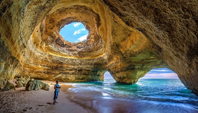 Gruta en Algarve