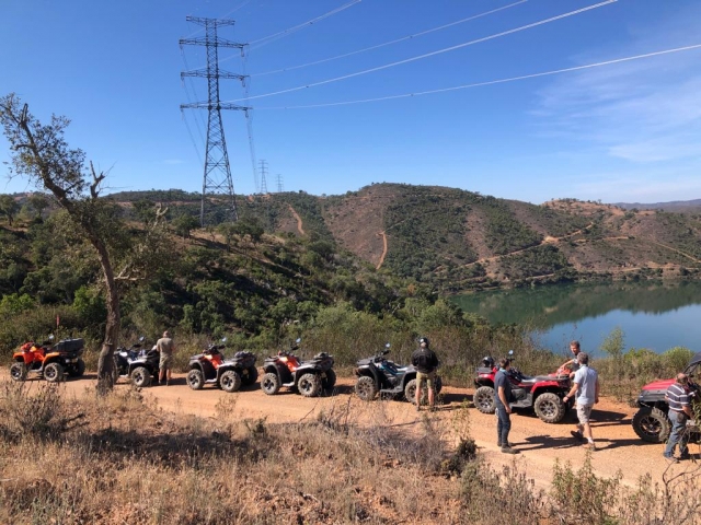 a punto de salir a la ruta