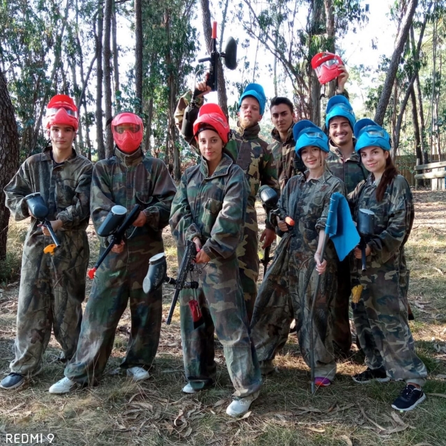 Preparados para la partida de gotcha