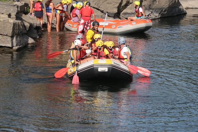Rafting para niños