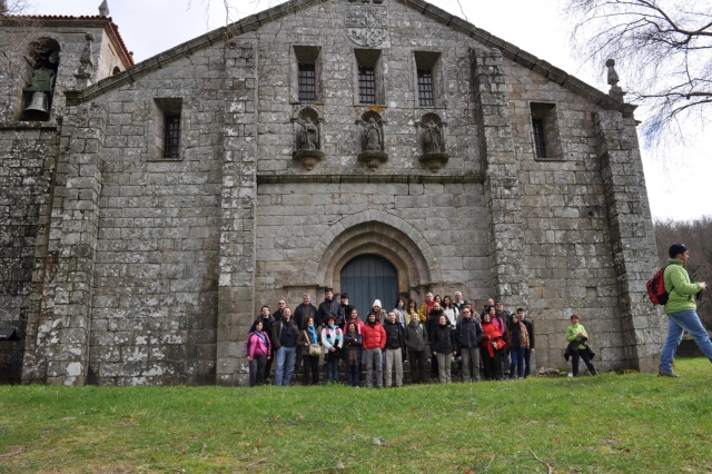 Foto grupal duranle la ruta