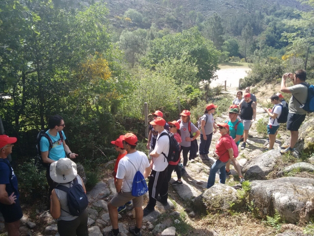 caminando sobre laderas