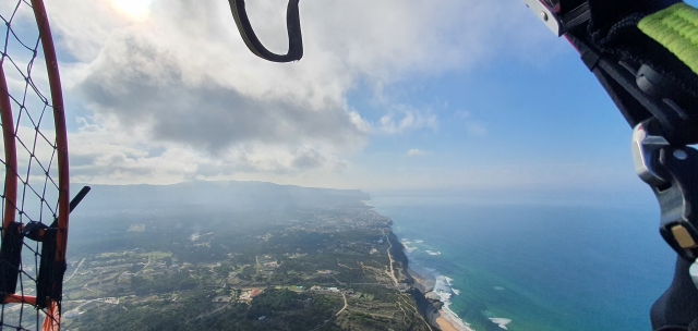Vistas desde el paramotor