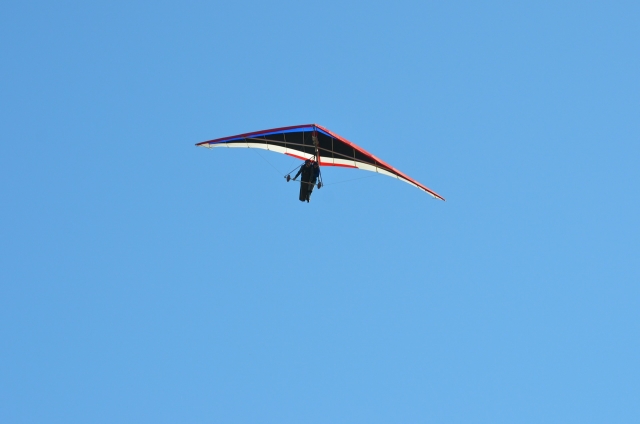 Volando en ala delta
