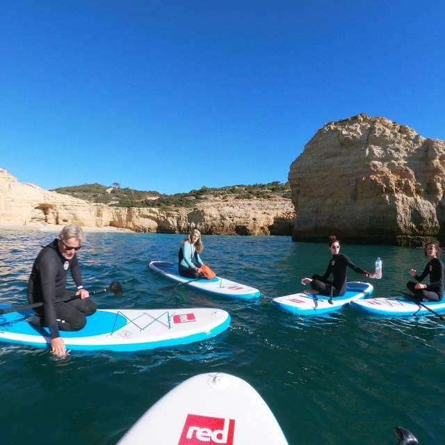 Mejorando la técnica de paddle board