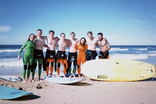 tras un día de surf