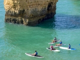 Ruta en Paddle board por las cueva de Albufeira 2h
