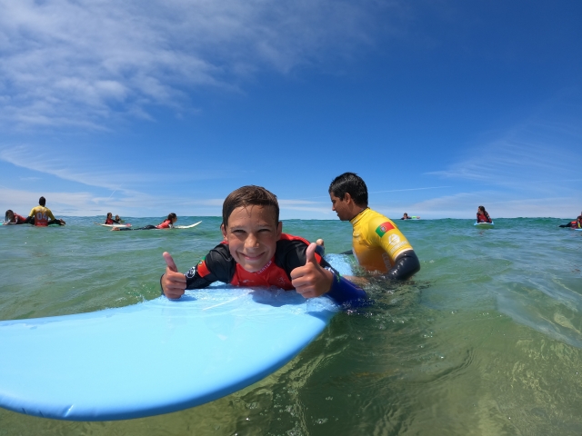 Surfeando en Vila Nova de Milfontes