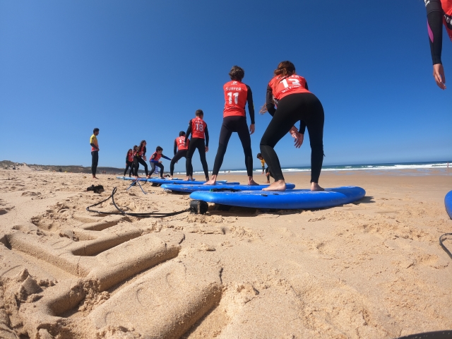 Estiramientos antes del surf