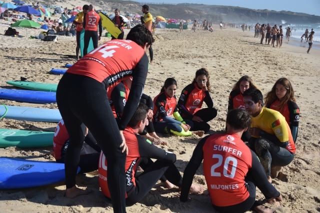 Clase teórica de surf