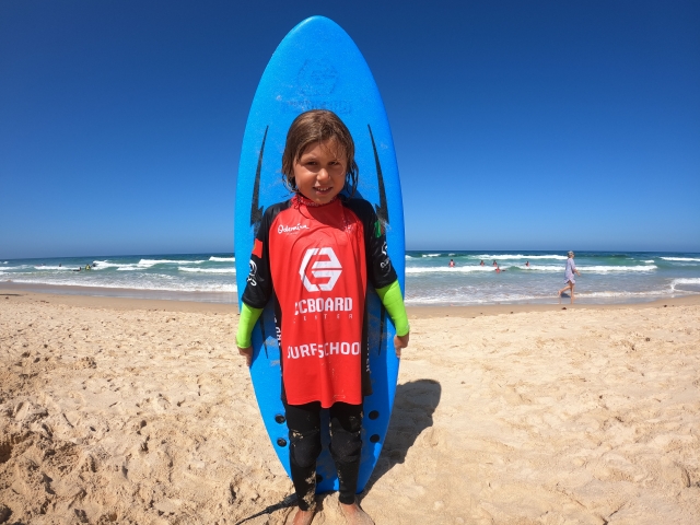 Clase de surf