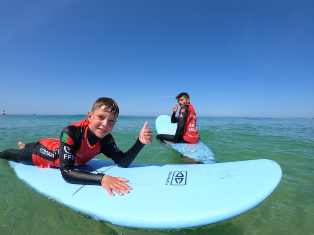 Aprendiendo surf