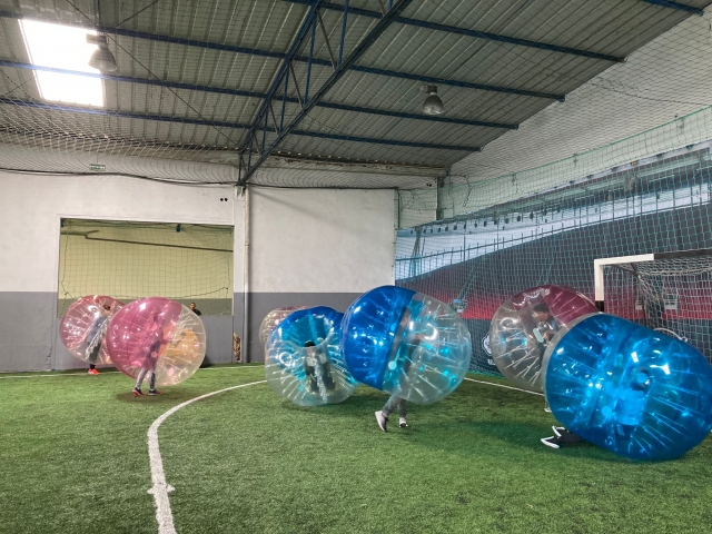 Actividad de zorbing