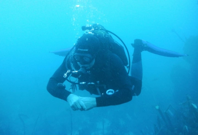 Aprendiendo a utilizar los materiales de buceo