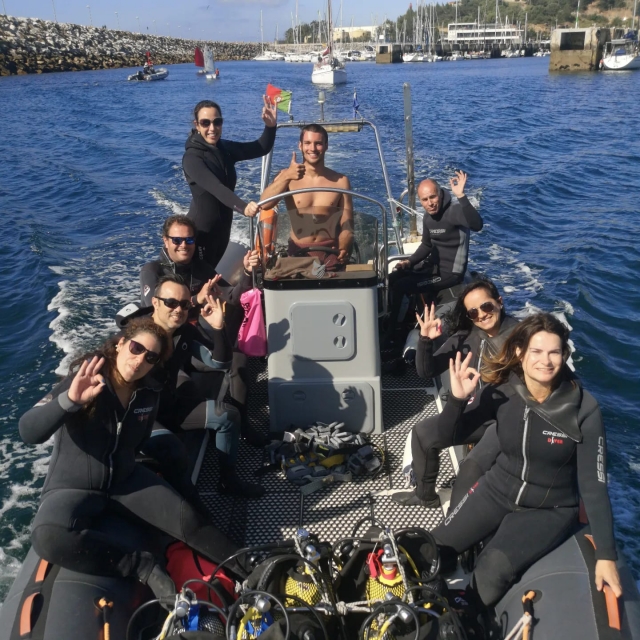 Increíble día de buceo