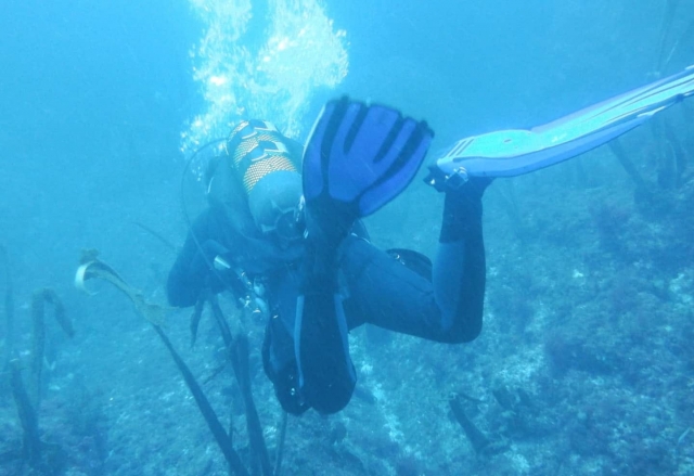 Materiales incluidos en el bautismo de buceo