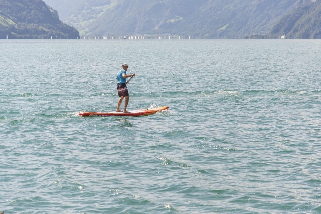 Paddle board en el Atlántico