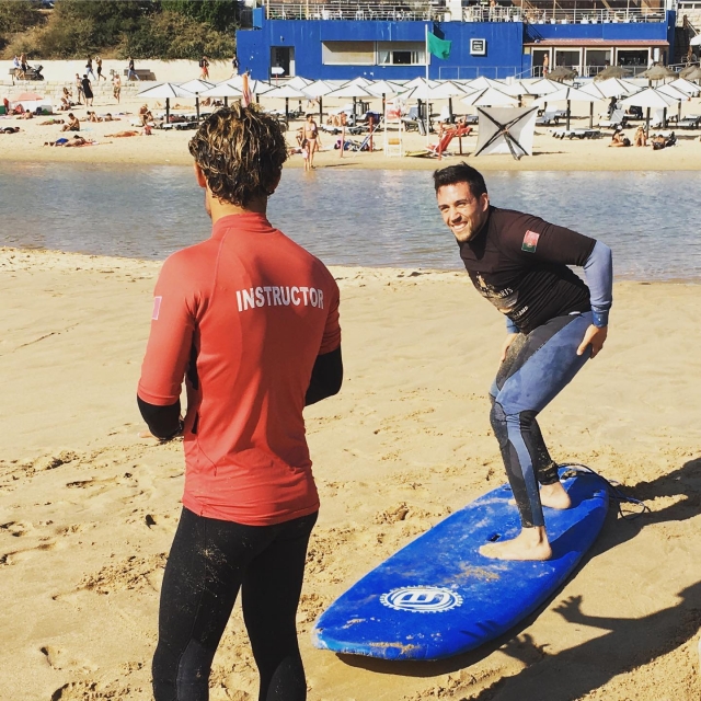 Instructor enseñando