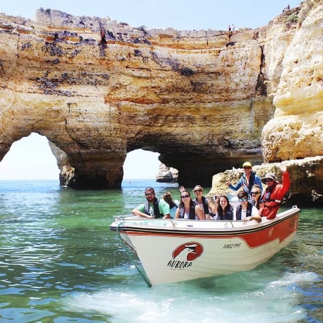Paseo en barco por el Algarve