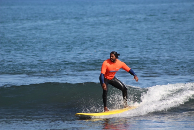 Renta del equipo de surf