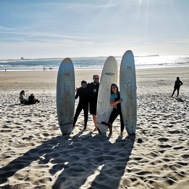 Preparados para el surf