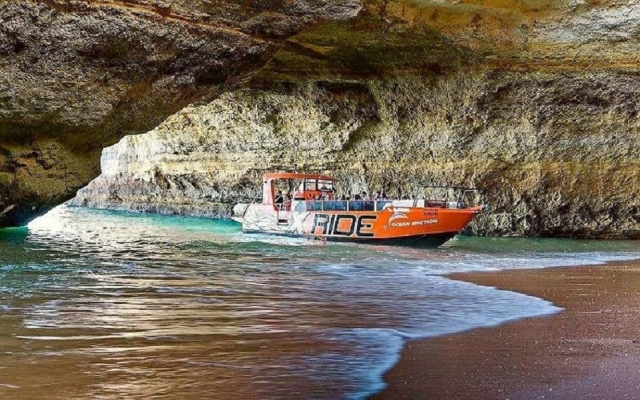 Llegando a las cueva