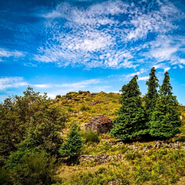 Recorriendo la sierra de Arga