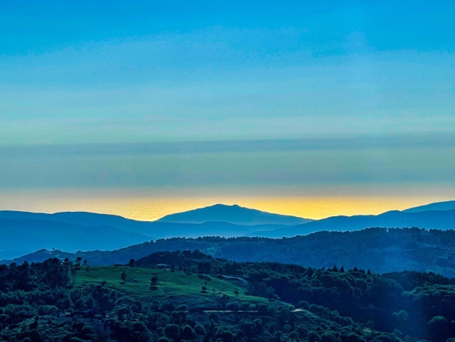 Vistas desde lo más alto de la cerro 