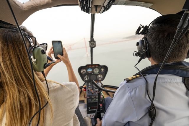 Haga fotos como copiloto