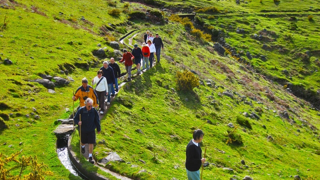 Ruta hacia los lagos de Madeira