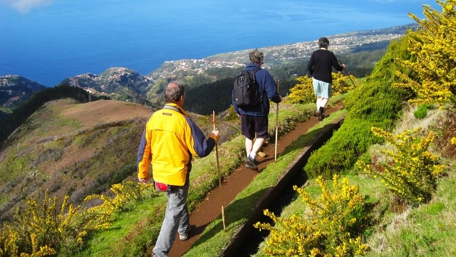 Vistas desde los senderos de la ruta